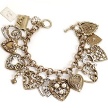 Sweet Romance All My Love Charm Bracelet