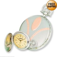 Swingtime Rose Gold & Chrome Plated Pocket Watch (Each)