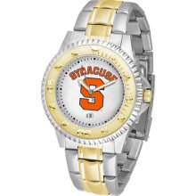 Syracuse Orangemen Two-tone Competitor Watch Ladies Or Mens