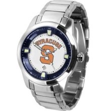 Syracuse University Men's Stainless Steel Outdoor Watch