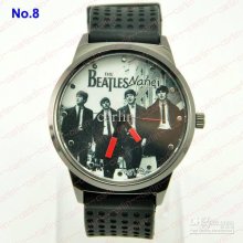 The Beatles Band Rock Fashion Watch Popular Quartz Silicone Jelly Wa