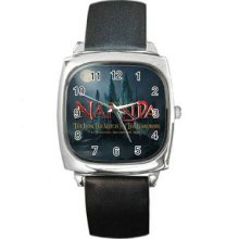 The Chronicle Of Narnia Unisex Silver-Tone Square Metal Watch 04