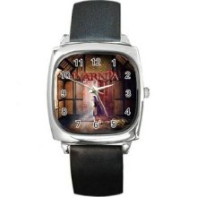 The Chronicle Of Narnia Unisex Silver-Tone Square Metal Watch 12