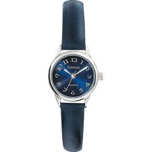 Timex Carriage Silver Tone Watch - Blue/Silver