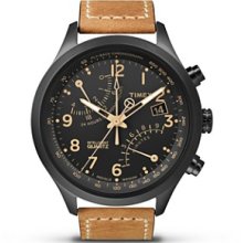 Timex IQ Racing Flyback Watch, 43 mm