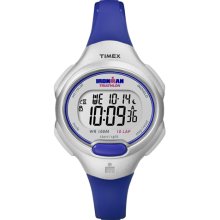 Timex Ironman 10 Lap Mid-Size - Blue/Silver