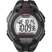 Timex Ironman 30 Lap Watch Oversize Black/Red