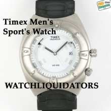 Timex Men's Alarm Indiglo Analog W/date 50m Wr Easy Set Sport Watch