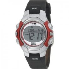 Timex - T5G841 - Timex 1440 Sports Digital Medium Size Silver/Black,