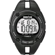 Timex T5k323 Menâ€™s Ironman Triathlon Chronograph Watch - Black (new Retail Pack)