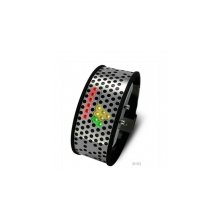 tokyo flash unisex binary led robot digital bangle wrist watch shinsho