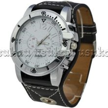 Unique Quartz Battery Super Big Dial Men's Welcome Wrist Watch Watches