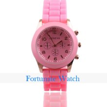 Unisex Silicone Jelly Gel Quartz Analog Sport Wrist Watch Women Sl1349 Hot Sale