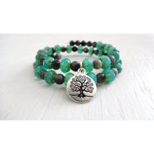 UNISEX Tree of Life Bracelet with Limited Edition Dakota Stones