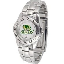 Utah Valley University Ladies Stainless Steel Wristwatch