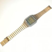 Vintage Casio Vdb-200 Lcd Touch Screen Data Bank Watch