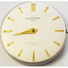 Vintage Hallmark Automatic Movement 53 Jewels Cal R300 46