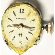 Vintage Hamilton Wrist Movement 19jewels Caliber 756 519