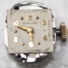 Vintage Hamilton Wrist Movement 17 Jewels Cal 750 603