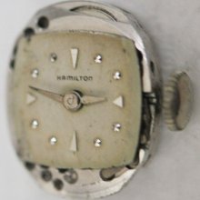 Vintage Hamilton Wrist Movement 22 Jewels Cal 757 Running A399