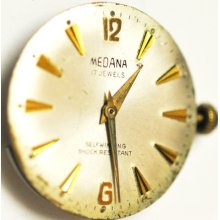 Vintage Medana Automatic Movement 17 Jewels 426