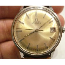 Vintage Mens Omega Automatic Watch Ss Original And Authentic