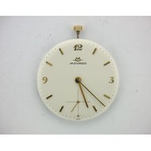 Vintage Movado Factories 17 Jewel Pocket Watch Movement