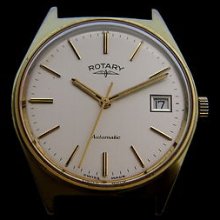 Vintage Original Rotary Swiss Automatic Watch Men's 60's