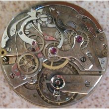 Vintage Paul Ditisheim Solvil Chronograph Movement