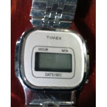 Vintage Timex Men's LCD DIgital Watch