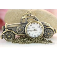 Vintage Webworm Quartz Pocket Watch 140717