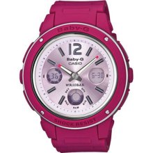 Watch Casio Baby-g Bga-150-4ber Unisex Pink