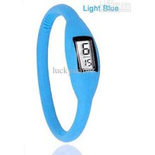 Wholesale Fashion Watch/anion Waterproof Silica Gel Watch/sports Wat