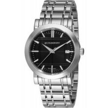 Women's Heritage Stainless Steel Case and Bracelet Black Dial Date Display