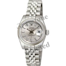 Women's Rolex Oyster Perpetual Lady-Datejust Watch - 179160_SilverIJ