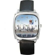 World Cup 2010 South Africa Square Metal Watch 16