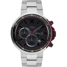 Xny Watch, Mens Chronograph Urban Expedition Stainless Steel Bracelet