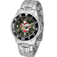 Youngstown State Penguins Competitor AnoChrome Steel Band Watch