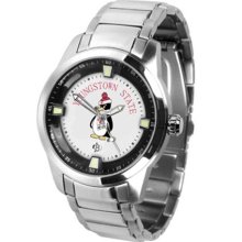 Youngstown State Penguins YSU Mens Titan Steel Watch