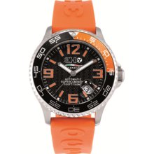 3H Italia Men's Oceandiver Stainless Steel Automatic Interchangeable