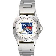 Anderson Jewelry New York Rangers Women's Pro Stainless Steel Wat ...