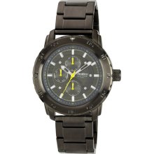 Armitron Men's Multi-Dial Watch, Gunmetal IP Bracelet