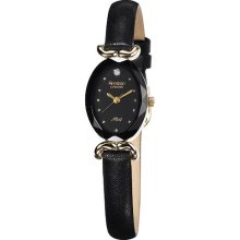 Armitron Women's Black Oval Dress Watch