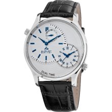 August Steiner Dual Time Men's Watch