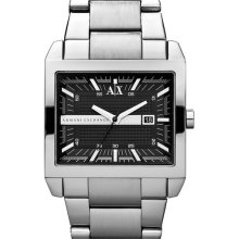 AX Armani Exchange Rectangular Bracelet Watch