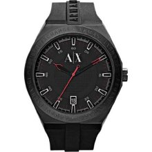 AX Armani Exchange Rubber Strap Watch AX1218