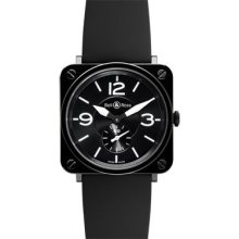 Bell & Ross BR-S Black Ceramic Rubber