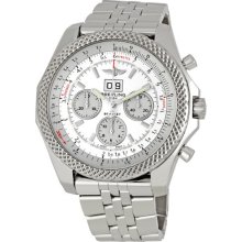 Breitling Men's Bentley 6.75 Silver Dial Watch A4436412.G679