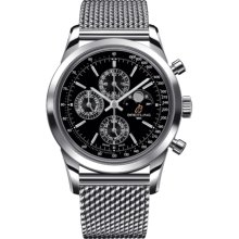 Breitling Men's Black Dial Watch A1931012.BB68.154A