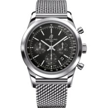 Breitling Men's Black Dial Watch AB015212.BA99.154A